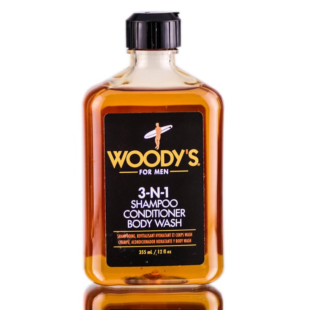 Woody's -N- Shampoo Conditioner Body Wash oz