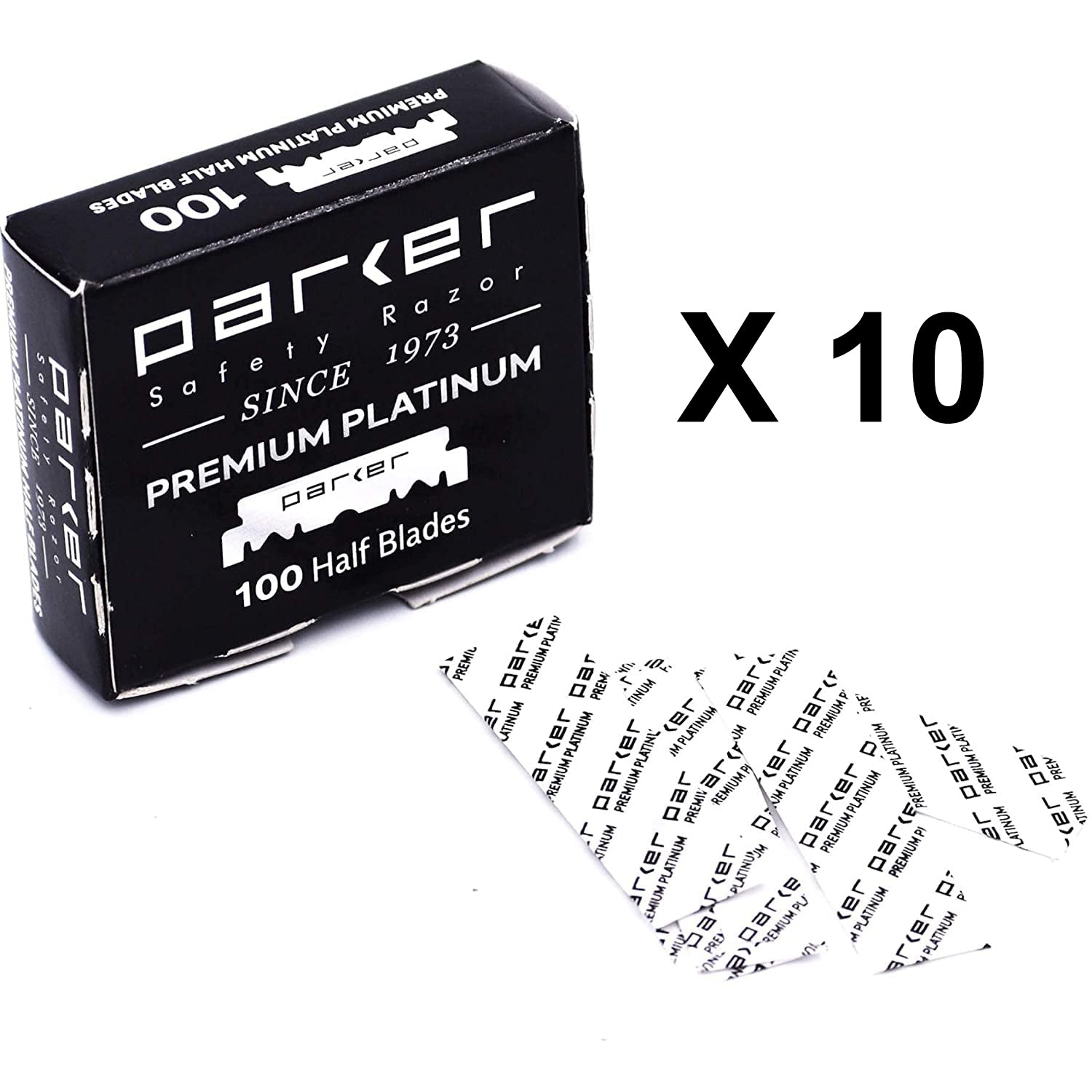 61uCWiYyeDL._SL1500_copy Parker Premium Platinum Single Edge Blades Box - (10/100pk)
