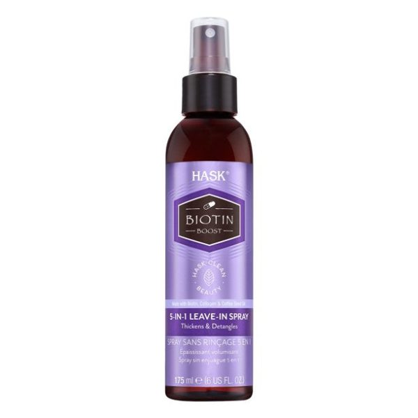 Hask Biotin Boost 5 in 1 Leave-In Spray 6oz