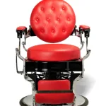 AYC WILSON BARBER CHAIR RED
