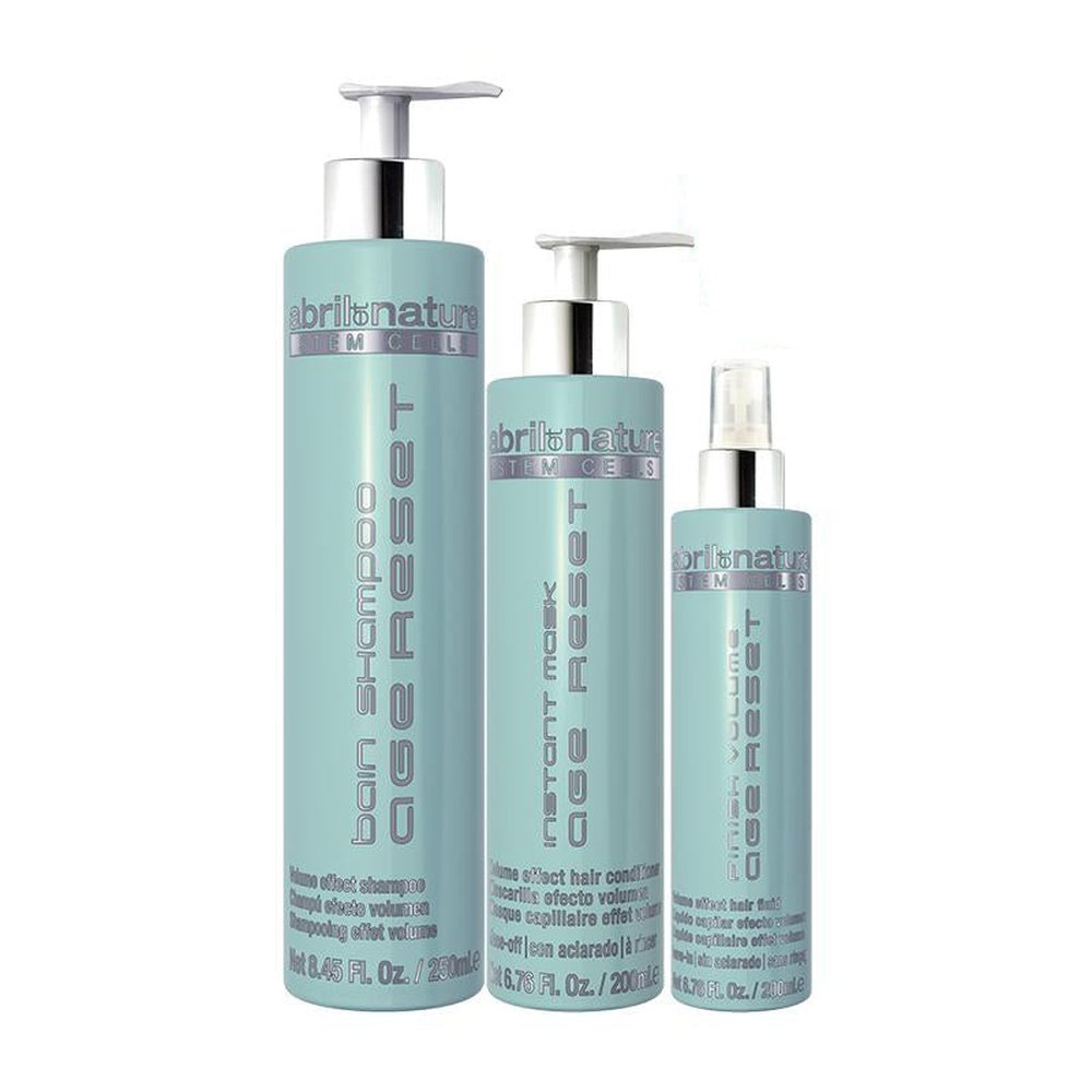 Abril et Nature Age Reset Gift Box oz Shampoo, Mask Essential Light