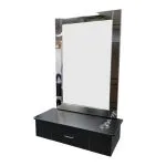 Athena One drawer Cabinet Black