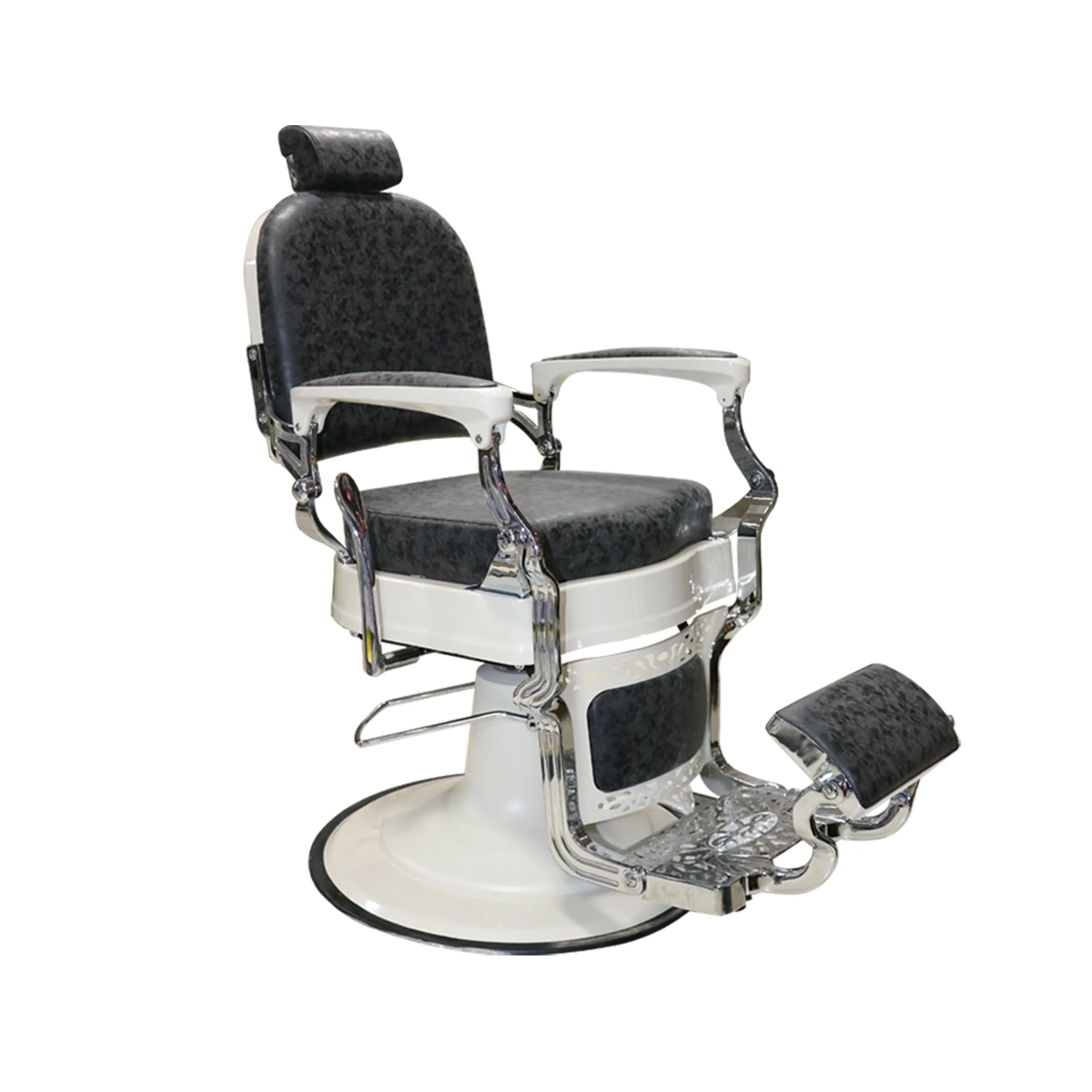 Athena_XZ_Barber_Chair_Chrome_2 Athena XZ31852 Barber Chair Chrome - MPN ATH31852 - Wholesale Salon Supply
