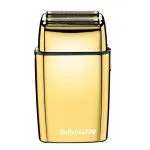 BabylissPro FoilFX Cordless Rechargeable Metal Double Foil Shaver Gold*New*