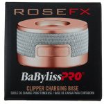 BabylissPro RoseFX Clipper Charging Base Rose Gold
