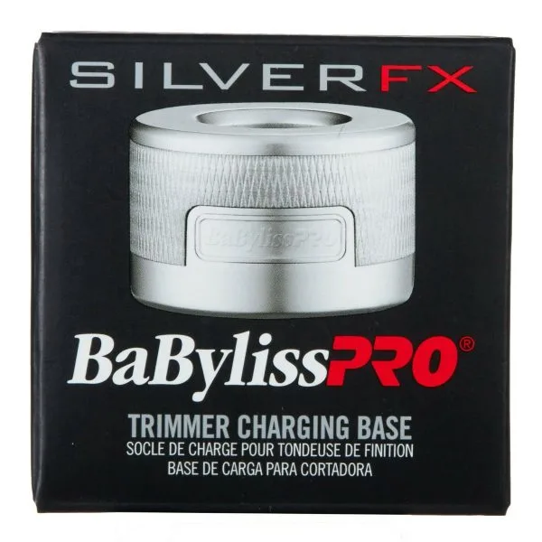 BabylissPro SilverFX Trimmer Charging Base Silver