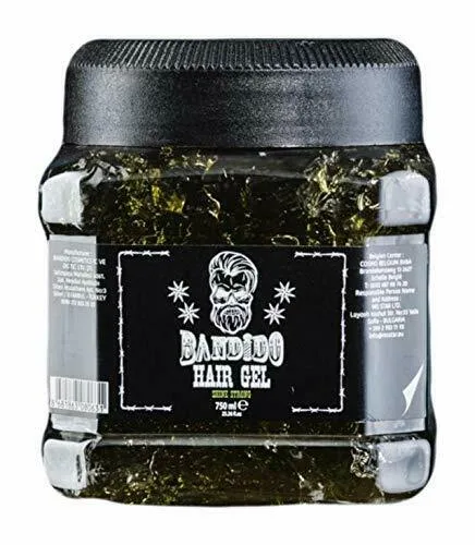 Bandido Hair Styling Gel oz Shine Strong