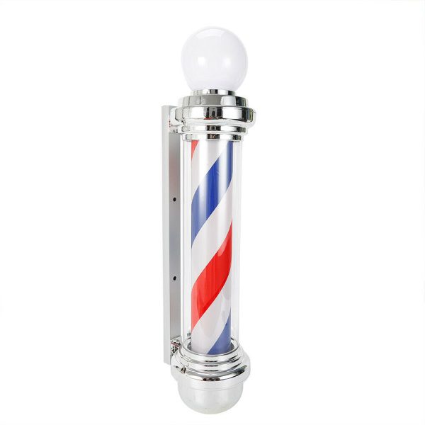 Barber Pole Rotating Light R/B/W