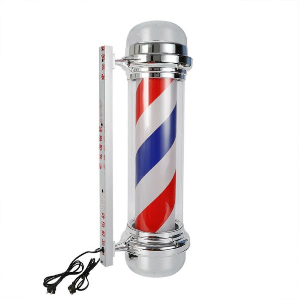 Barber Pole silver caps