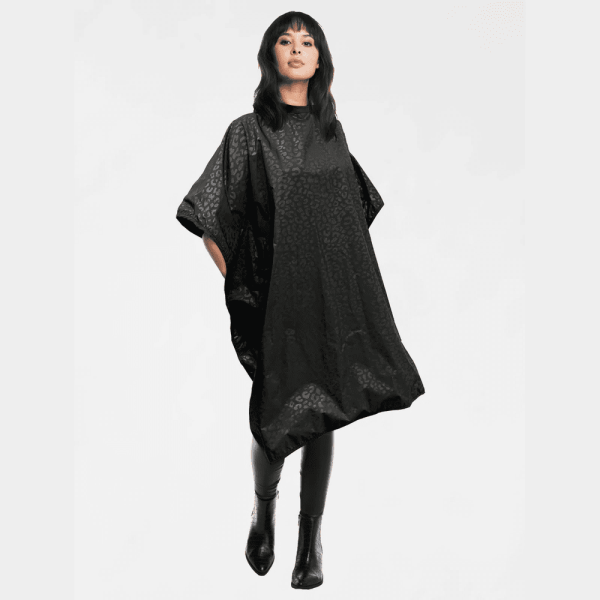 Betty Dain Black Jaguar Bleach Proof Purpose Cape