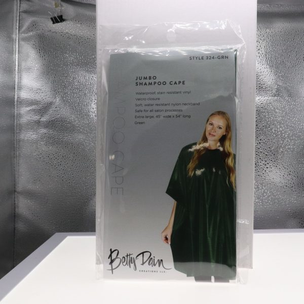 Betty Dain Jumbo Shampoo Cape Velcro