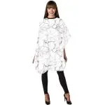 Betty Dain Marble Print Shampoo Cape