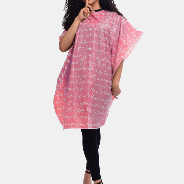 Betty Dain Secret Message Shampoo Cape