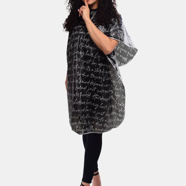 Betty Dain Secret Message Shampoo Cape