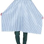 Betty Dain Seersucker Barber Cape White