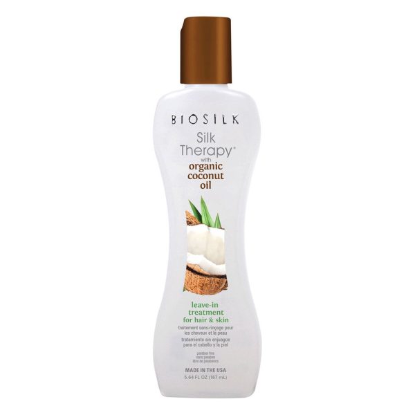Biosilk Silk Therapy Coconut Oil Leave Treatment oz