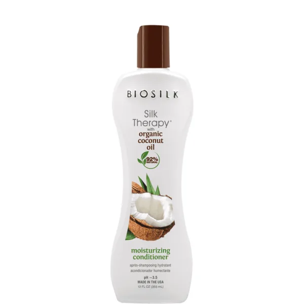 Biosilk Silk Therapy Coconut Oil Moisturizing Conditioner oz
