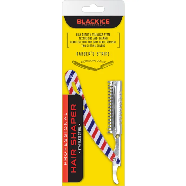 Black Ice Hair Shaper Barber Pole