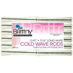 Brittny Cold Wave Rods Long White pk