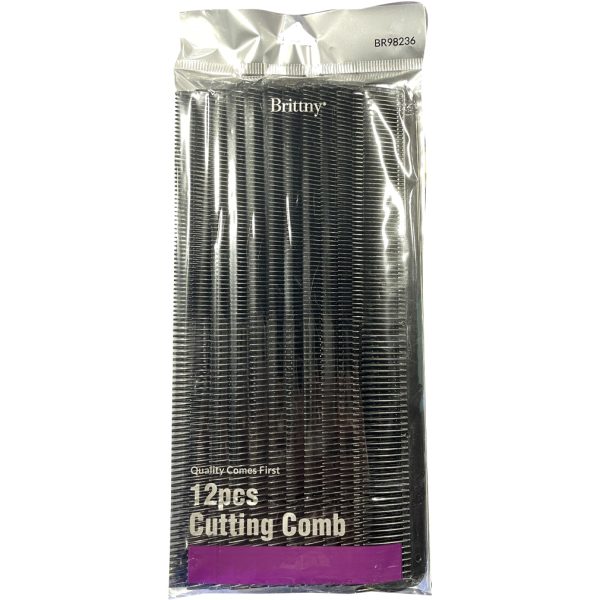 Brittny Cutting Comb pk Black