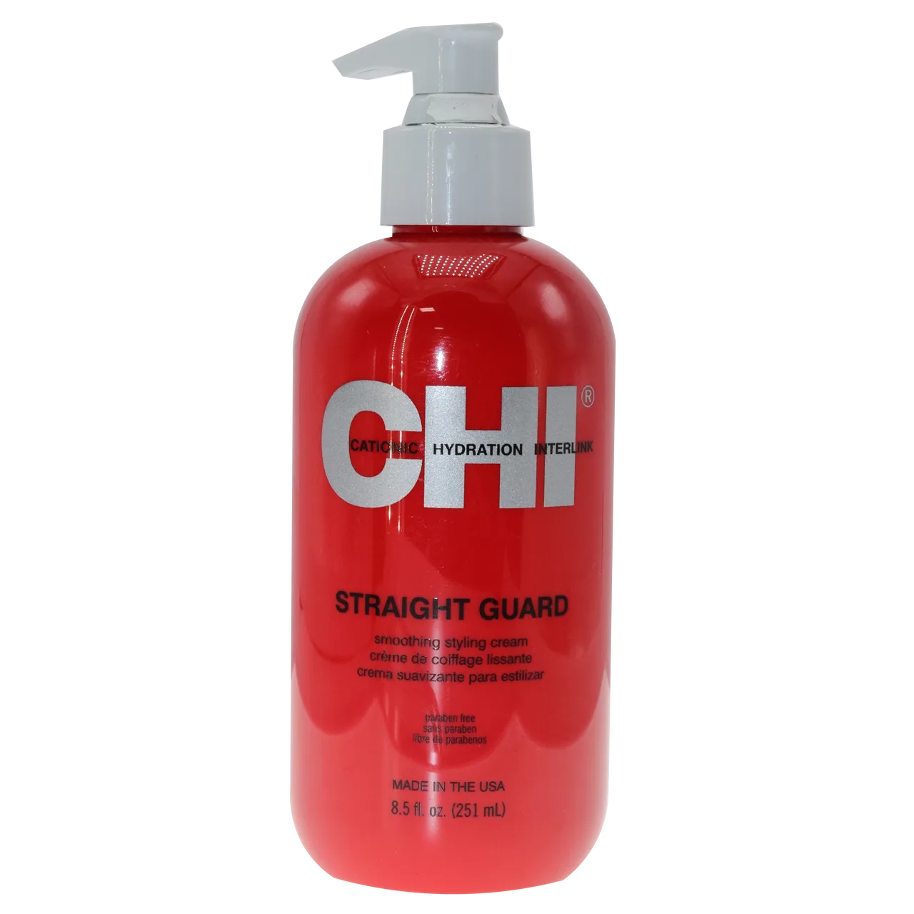 CHI_Straight_Guard_Smoothing_Styling_Cream_oz_7 CHI Straight Guard Smoothing Styling Cream 8.5oz - MPN CHI63063 - Wholesale Salon Supply