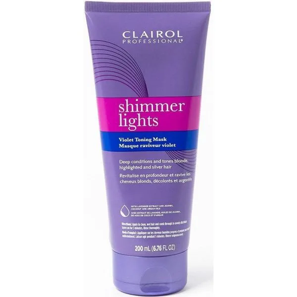 Clairol Shimmer Lights Violet Toning Mask oz