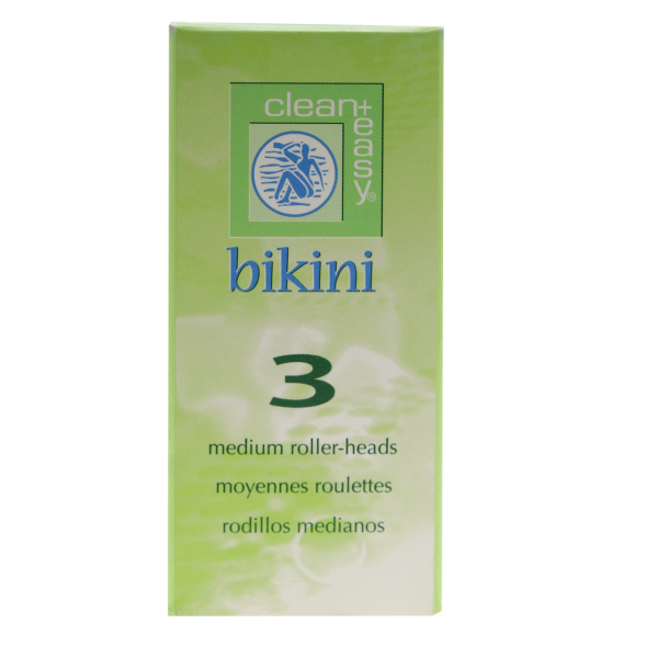 Clean Easy Roller Heads Medium Bikini pk