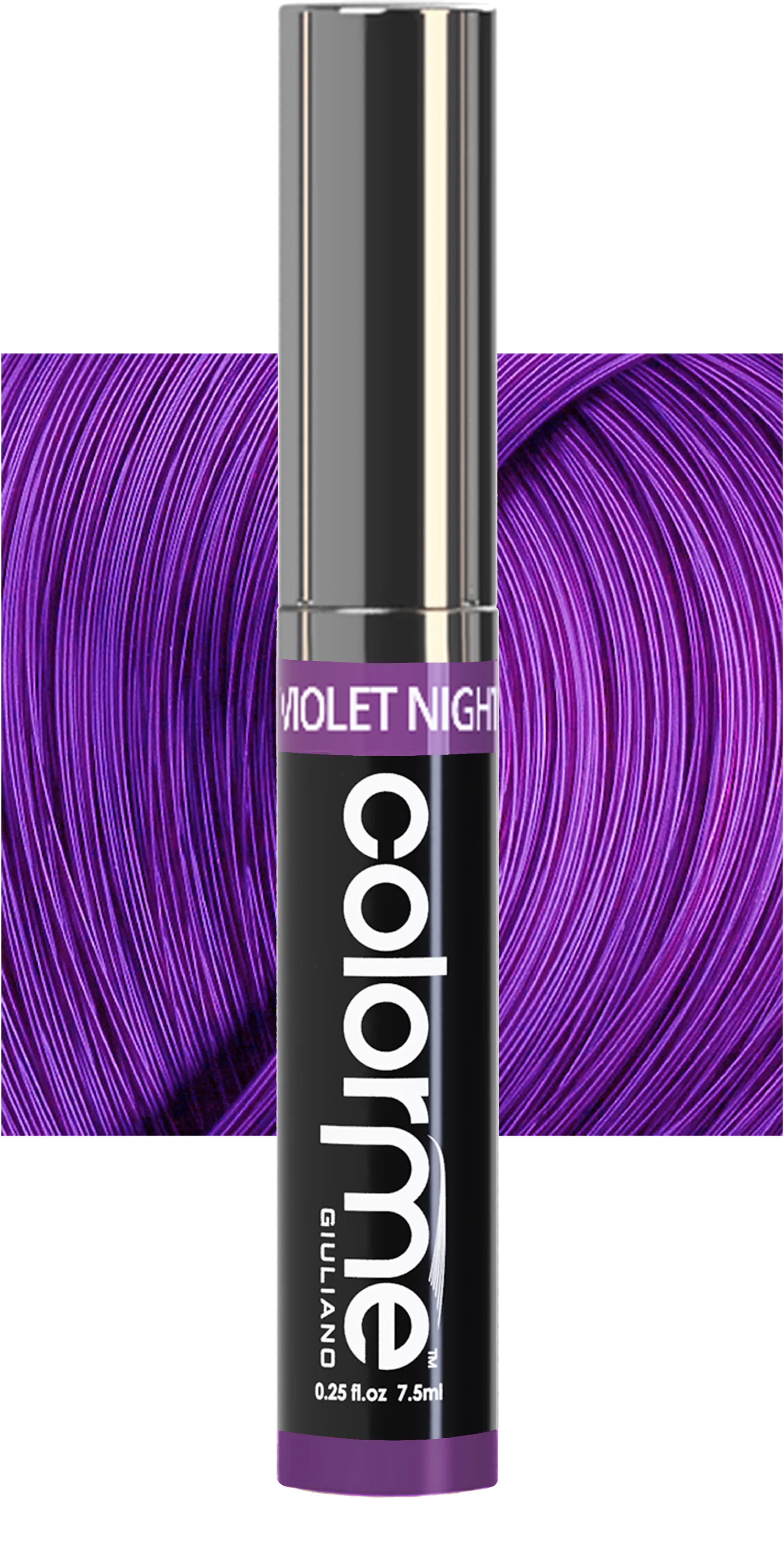 Colorme Professional Temporary Hair Color Violet Night 0.25oz - MPN CME00148 - Wholesale Salon Supply
