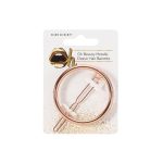 Cricket Oh Beauty Metallic Classic Hair Barrettes Rose Gold