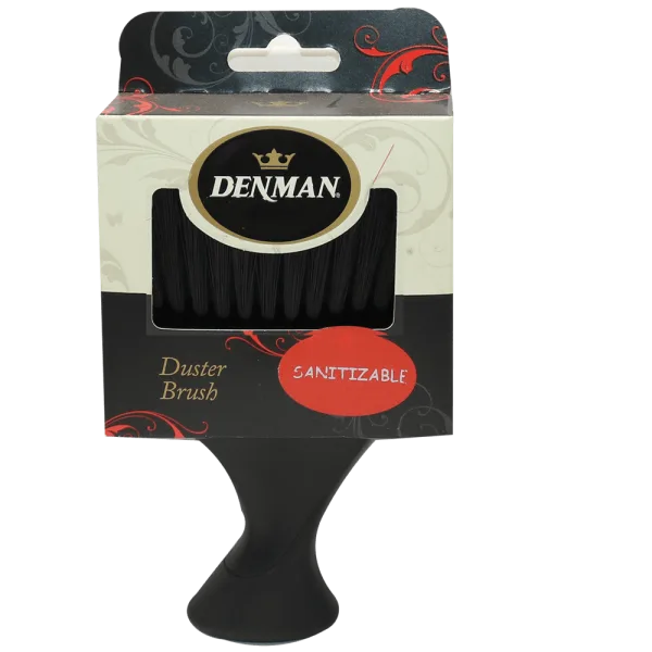 Denman Neck Duster Black Handle