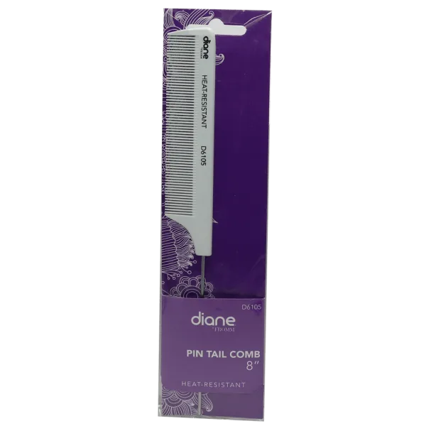 Diane 8" Pin Tail Comb Heat Resistant
