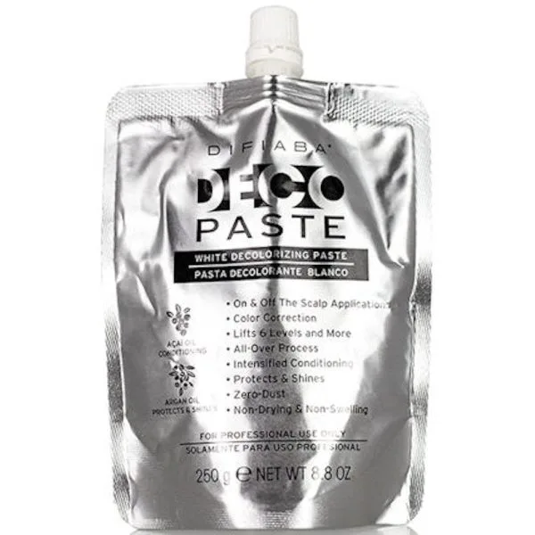 Difiaba Deco Paste White Decolorizing oz/