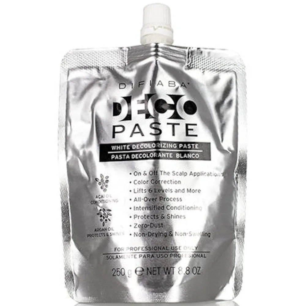 Difiaba Deco Paste White Decolorizing Paste 8.8oz/250g - MPN DIF00284 - Wholesale Salon Supply
