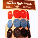 FMS Pocket Hair Brush Assorted /CD
