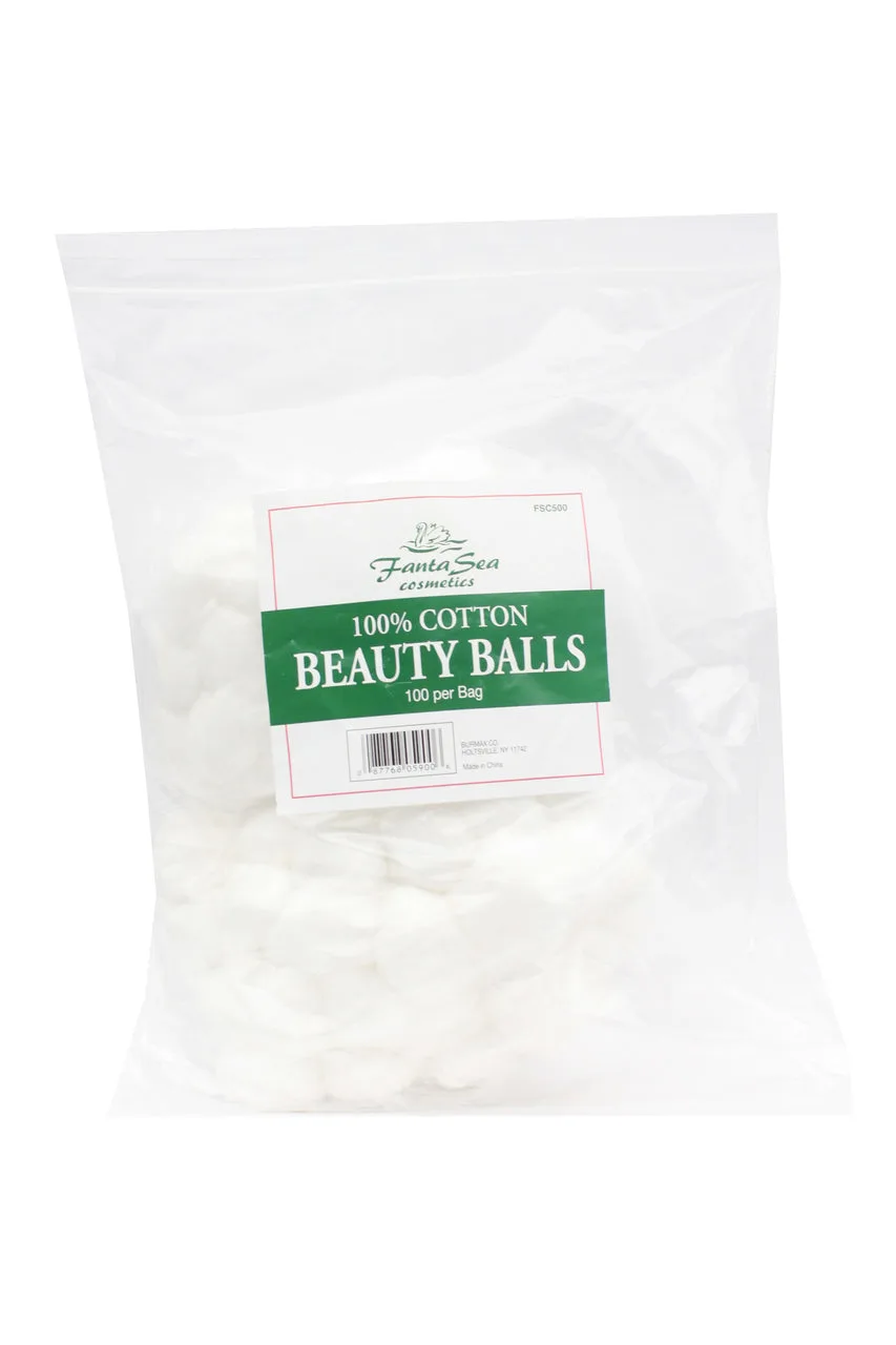FantaSea_Cotton_Beauty_Balls_ct_6 FantaSea 100% Cotton Beauty Balls 100ct. - MPN FAN05900 - Wholesale Salon Supply