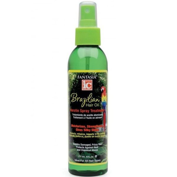 Fantasia Brazilian Hair Oil Keratin Spray Treatment oz