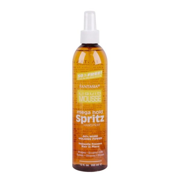 Fantasia Liquid Mousse Spritz oz Mega Hold Yellow