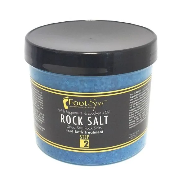 FootSpa Rock Salt w/Peppermint &  Eucalyptus 42oz - MPN FOO60035 - Wholesale Salon Supply