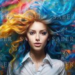 SER00003 Hair Color Girl Poster #3