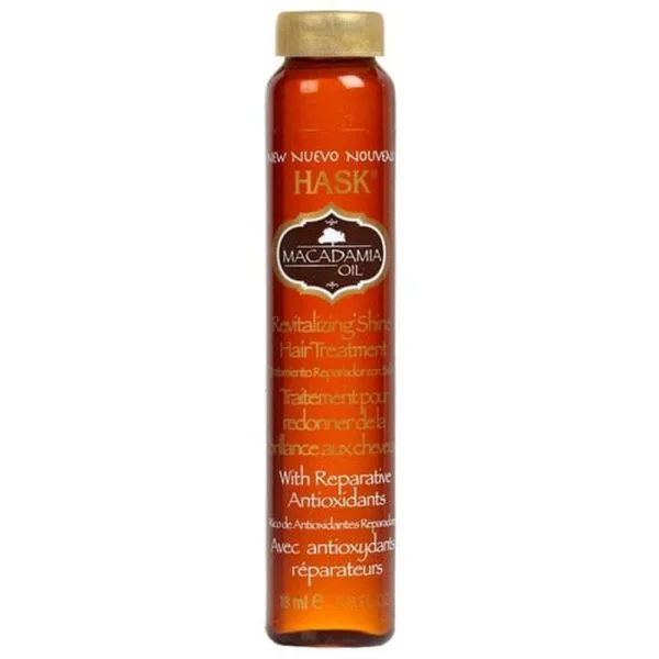 Hask Macadamia Moisturizing Hair Oil Vials oz