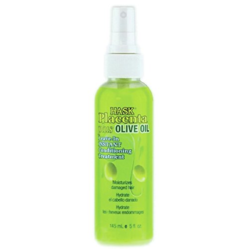 Hask Placenta Leave Instant Cond. Treatment Olive Oil oz