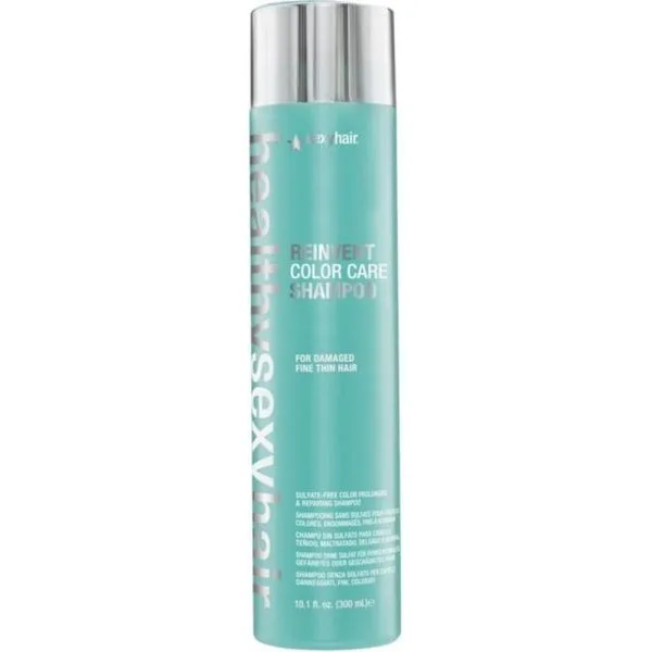 Saber Professional - Healthy Sexy Hair Reinvent Color Care Shampoo For Fine Thin Hair 10.1oz - MPN SEX01011 - Wholesale Salon Supply