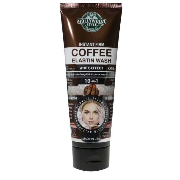 Hollywood Style Coffee Elastin Wash oz Firming