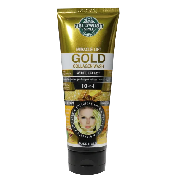 Hollywood Style Gold Collagen Wash oz Anti-Aging