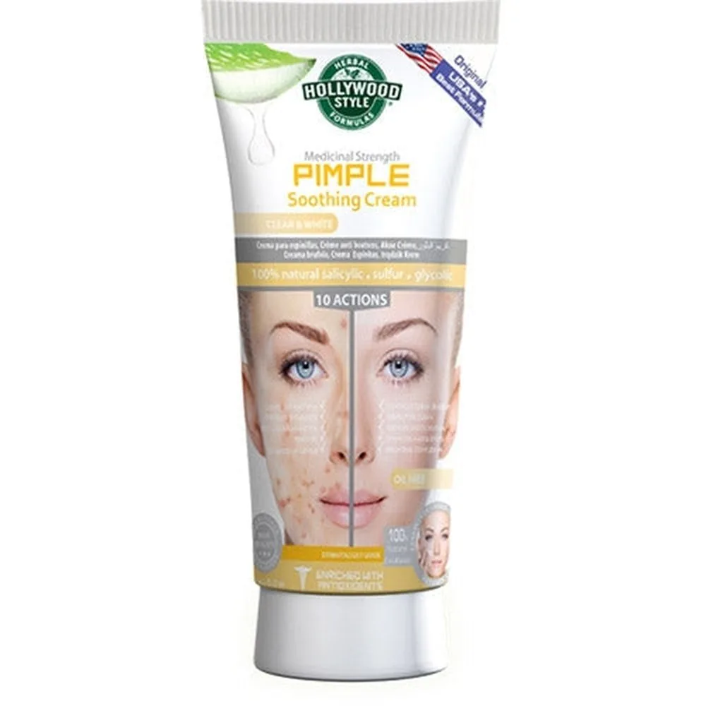 Hollywood_Style_PIMPLE_Soothing_Cream_oz_2 Hollywood Style PIMPLE Soothing Cream 5.3oz - MPN HST50280 - Wholesale Salon Supply