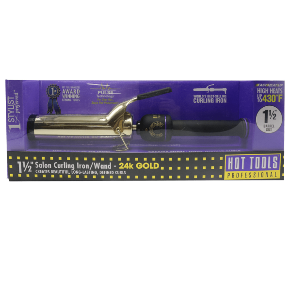 Hot Tools Gold Spring Curling Iron