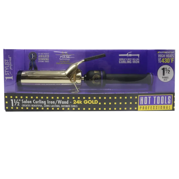 Hot Tools Gold Spring Curling Iron