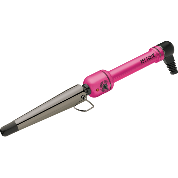 Hot Tools Pink Titanium Tapered Curling Iron