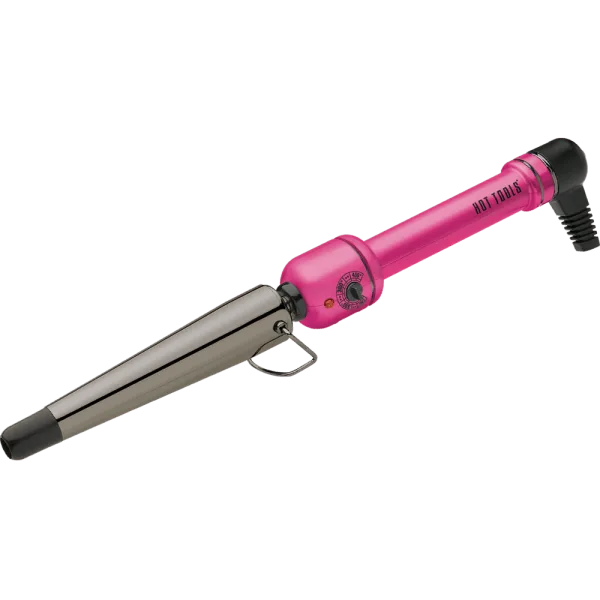 Hot Tools Pink Titanium Tapered Curling Iron