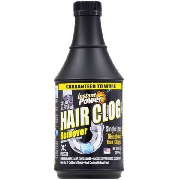 Instant Power Hair Clog Remover oz*New*